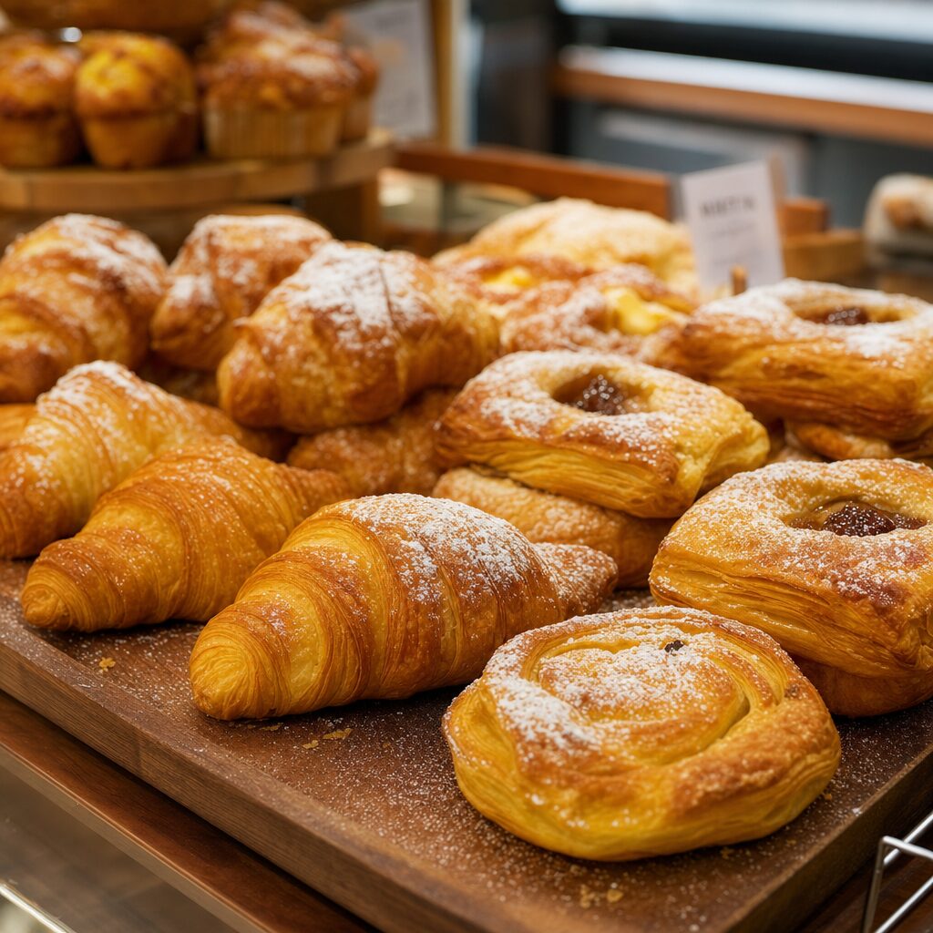 Fresh pastries