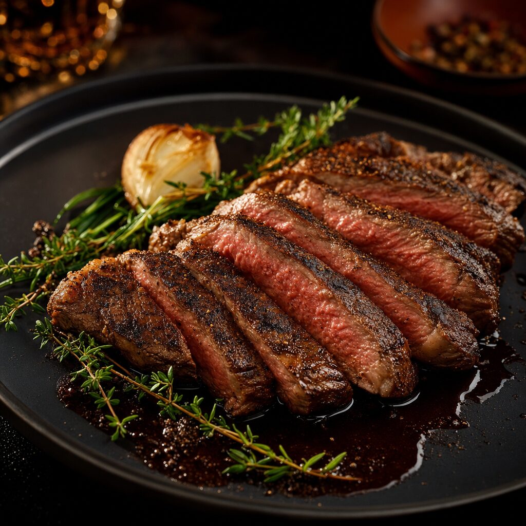 Wood-fired ribeye